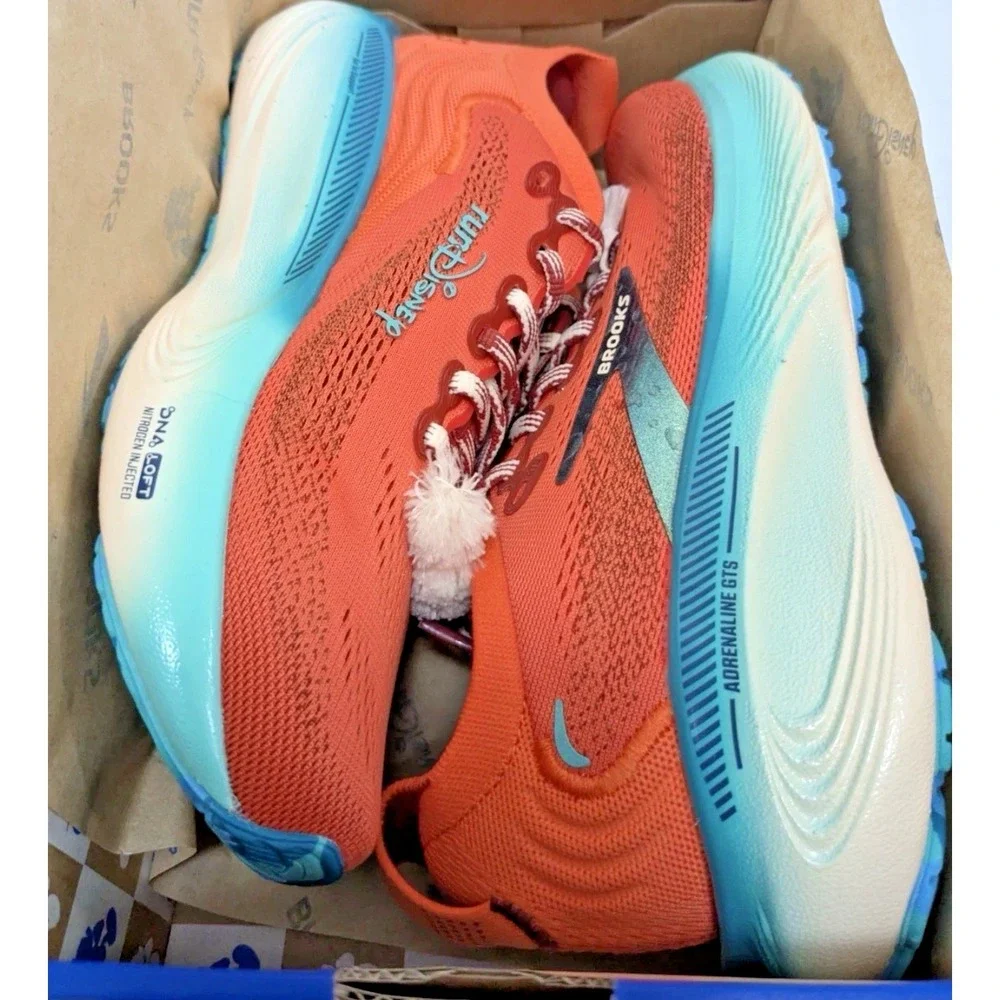 WDW 2026 RunDisney Brooks Princess Moana Adrenaline GTS 25 Shoes Womens SZ 9.5